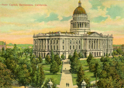 1910 Capitol Grounds Postcard