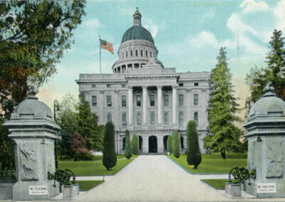 South side of Capitol postcard 1910s