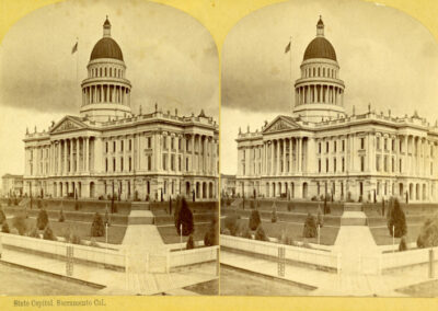 Stereoptic view of Capitol 1880s