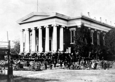 Capitol in Sacramento 1854-69