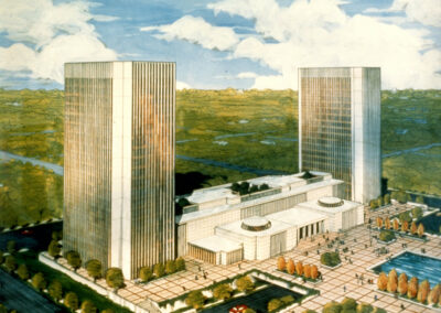 Another architectural proposal for Collier Towers 1960s
