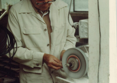 Buffing Mosaic Pieces