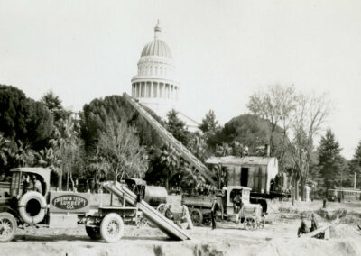 Construction of the Capitol Extension early 1920s