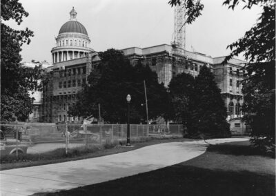 East Wing Under Construction Sept 12 1950