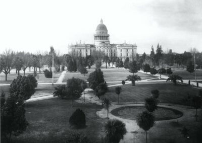 Capitol Park looking west early 1900