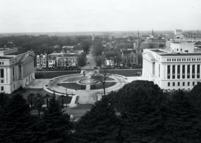 Looking west to the Capitol Extension and Capitol Mall 1920s