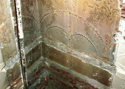 Original painted wall frieze