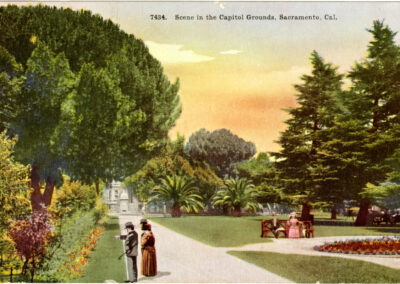 Postcard of Capitol Park 1910-40s