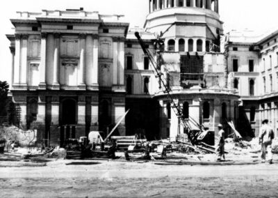 Removal of the East Apse Late 1940s