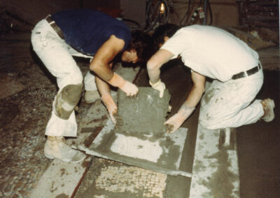 Removing and Saving Original Mosaics