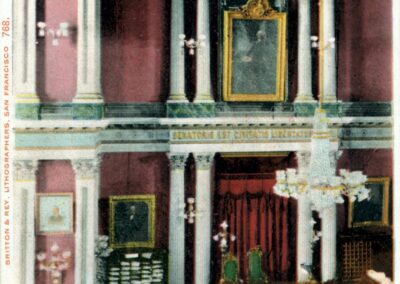 Senate dais postcard 1910s
