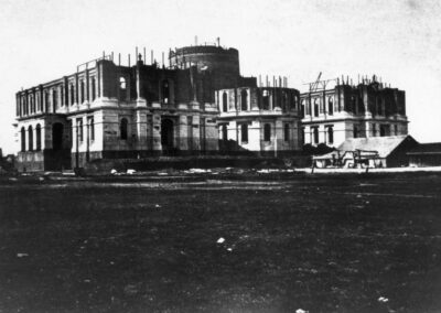 Southeast construction of the Capitol circa 1867