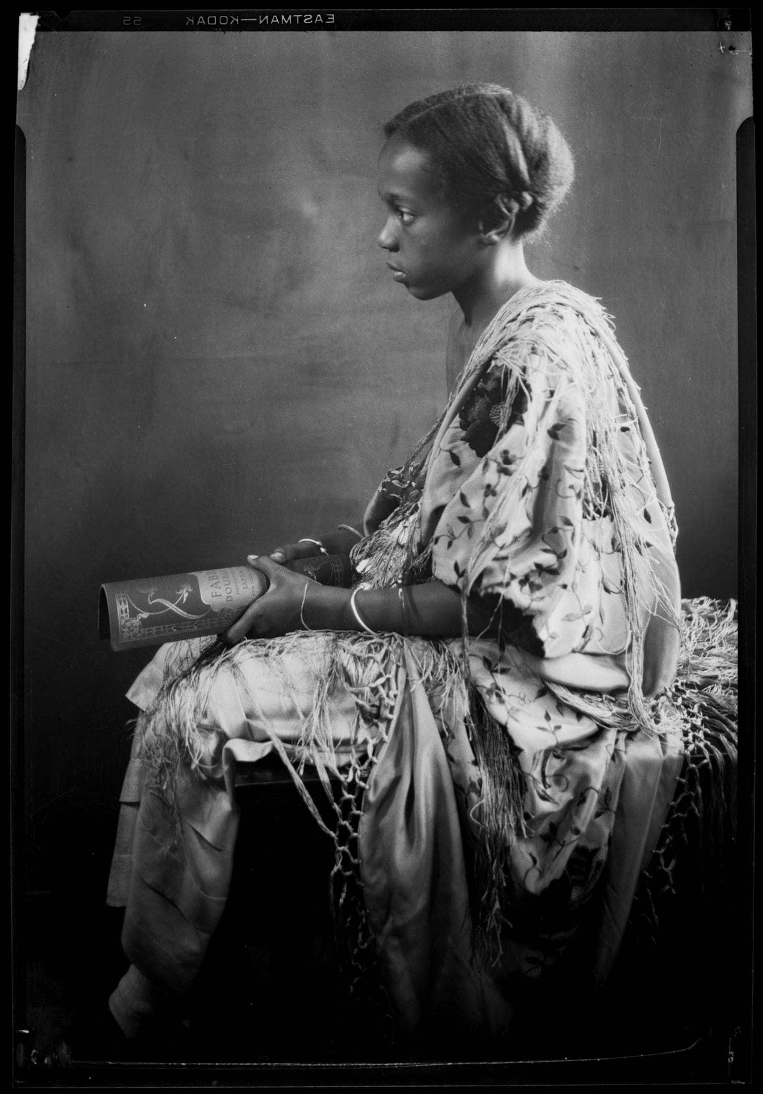 Portrait of a woman holding a magazine, c. 1930. Photo courtesy of the African American Museum and Library at Oakland, Oakland Public Library Portrait of a woman holding a magazine, c. 1930. Photo courtesy of the African American Museum and Library at Oakland, Oakland Public Library