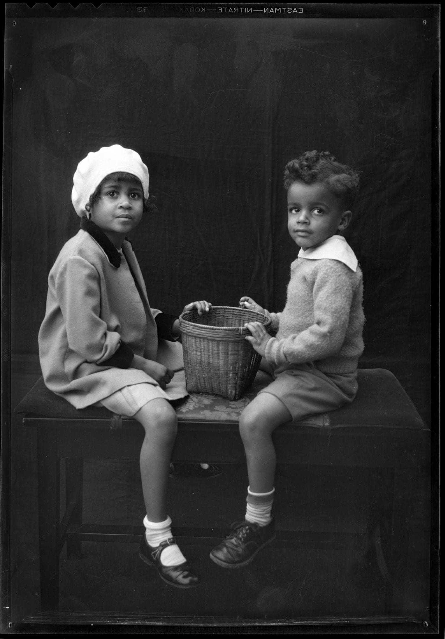 Portrait of a girl and boy, c. 1930. Photo courtesy of the African American Museum and Library at Oakland, Oakland Public Library Portrait of a girl and boy, c. 1930. African American Museum and Library at Oakland, Oakland Public Library
