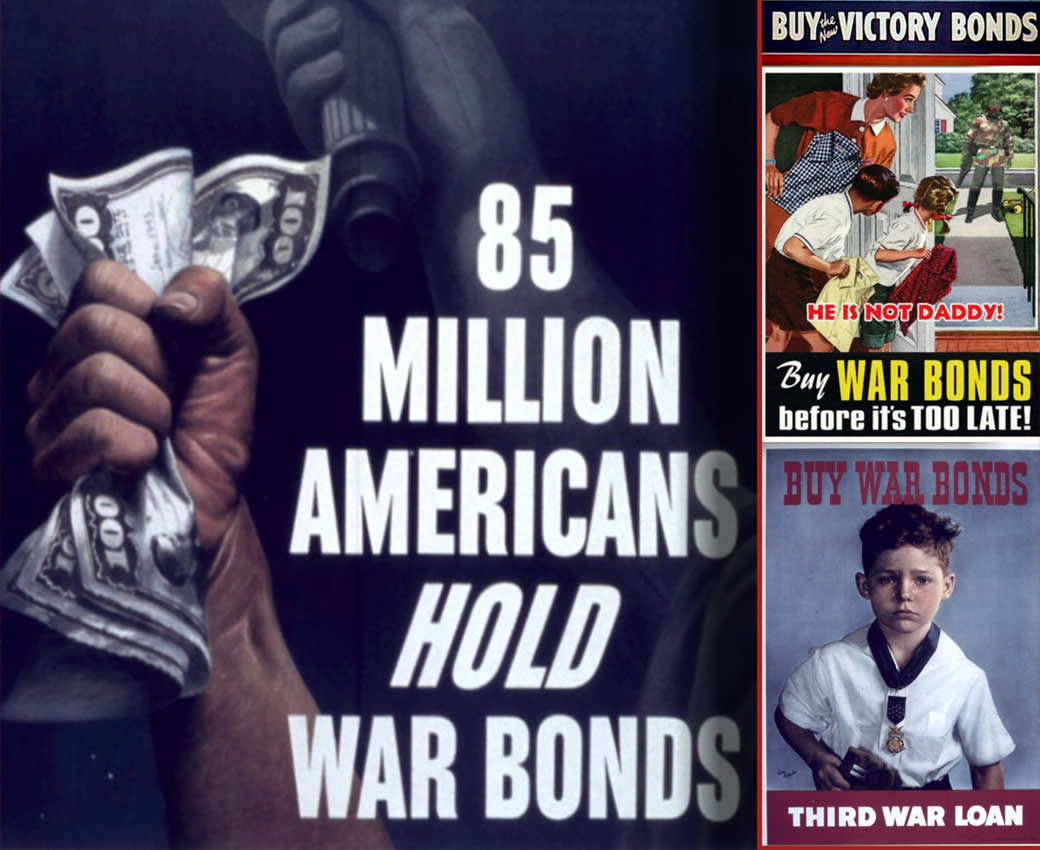 War bonds posters