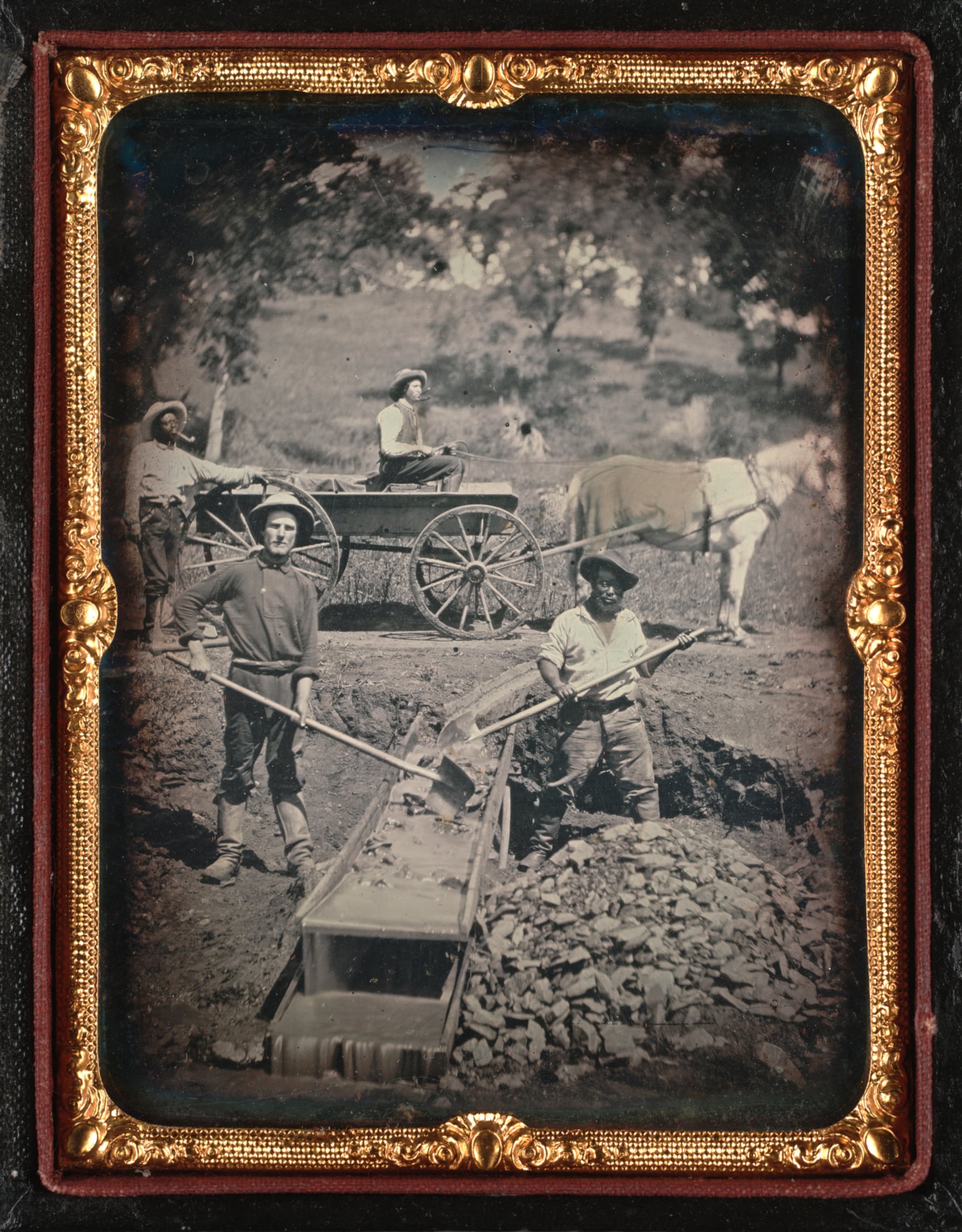 Starkweather photo of miners